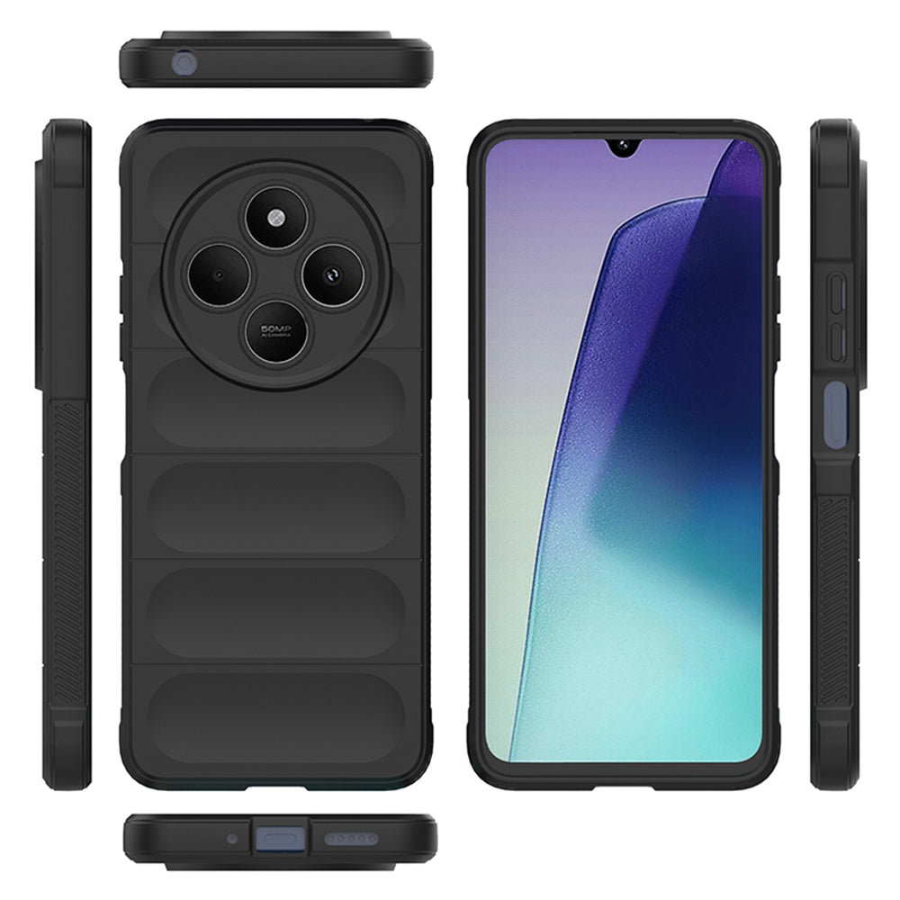Funda para Xiaomi Poco C75 / Redmi 14C, Techsuit, Magic Shield, Vino