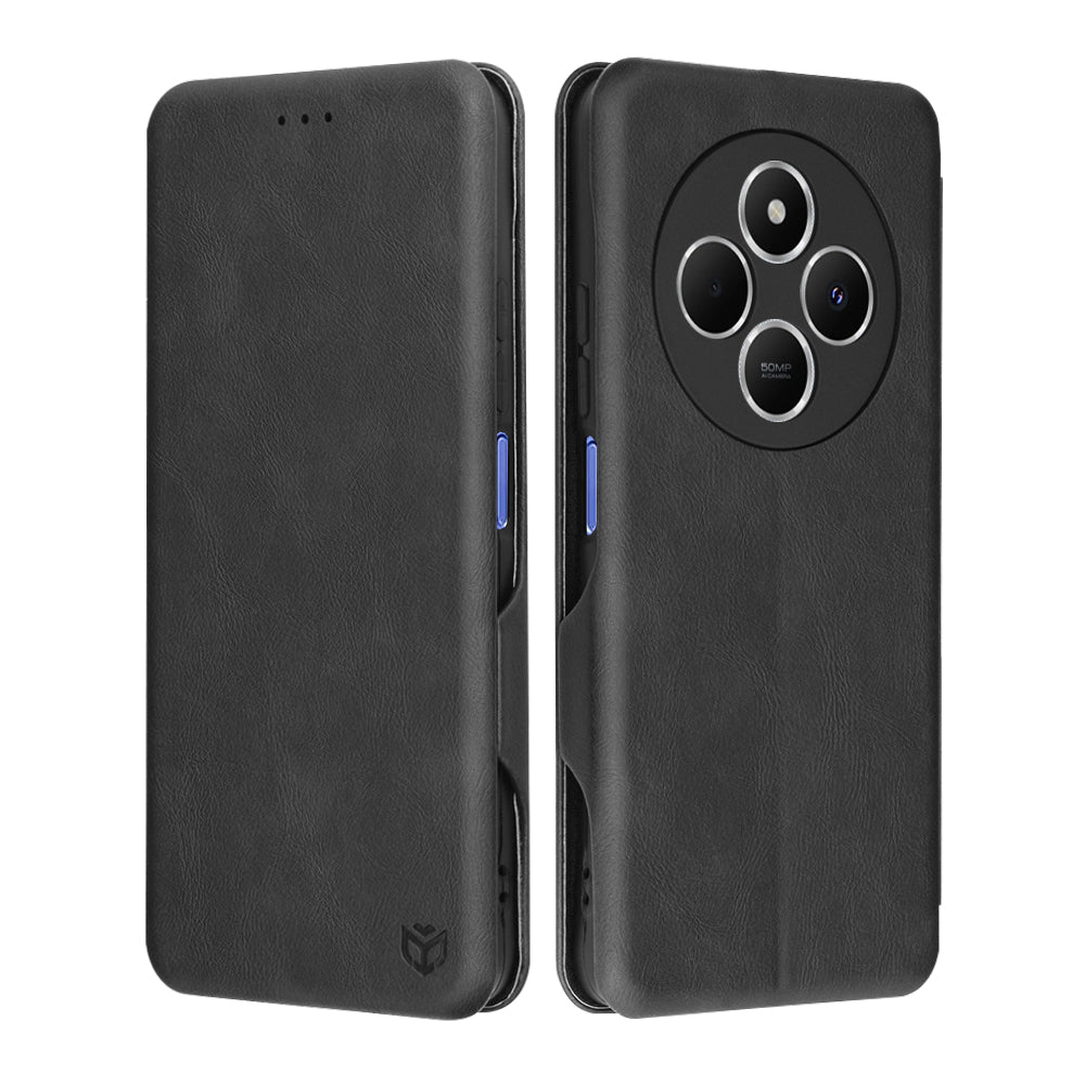 Case for Xiaomi Poco C75 / Redmi 14C, Techsuit, Safe Wallet Plus, Black