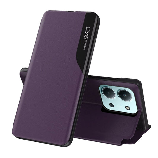 Funda para Xiaomi Poco C85 4G / Redmi 15C 5G / 15C 4G, Techsuit, eFold, Morado