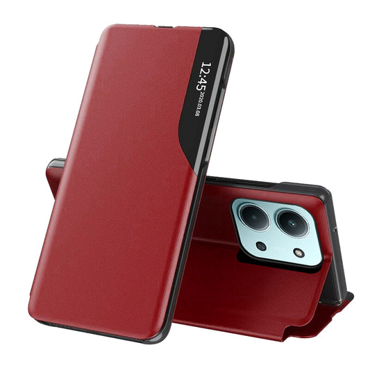 Funda para Xiaomi Poco C85 4G / Redmi 15C 5G / 15C 4G, Techsuit, eFold, Roja