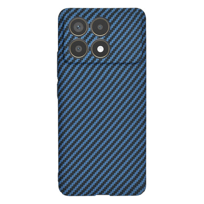Funda para Xiaomi Poco F6 Pro, Techsuit, Carbonite FiberShell, Turquesa
