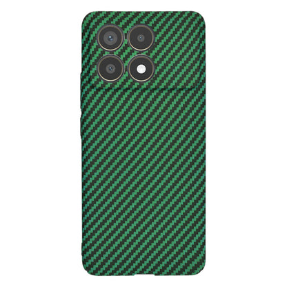Case for Xiaomi Poco F6 Pro, Techsuit, Carbonite FiberShell, Green