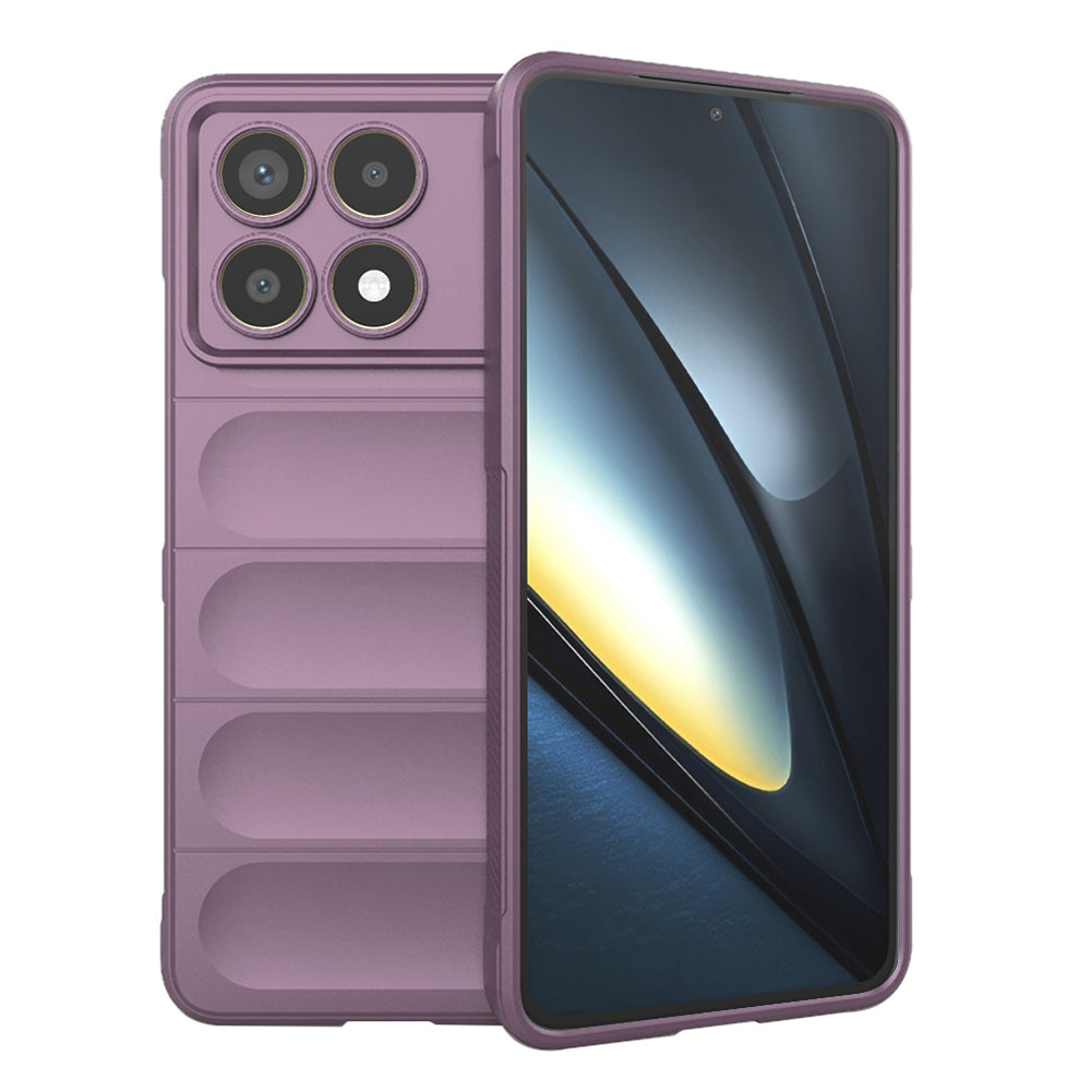 Funda para Xiaomi Poco F6 Pro, Techsuit, Magic Shield, Morado