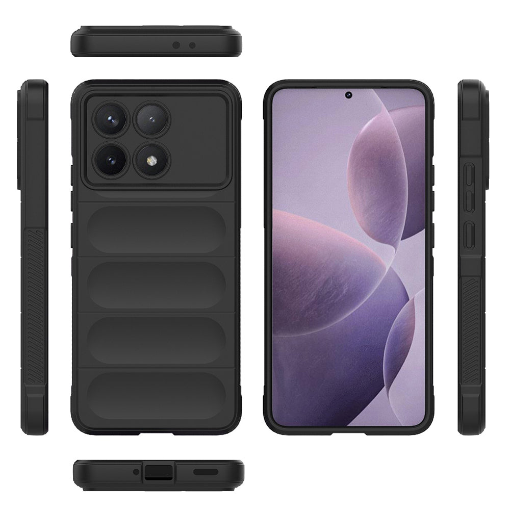 Funda para Xiaomi Poco F6 Pro, Techsuit, Magic Shield, Morado