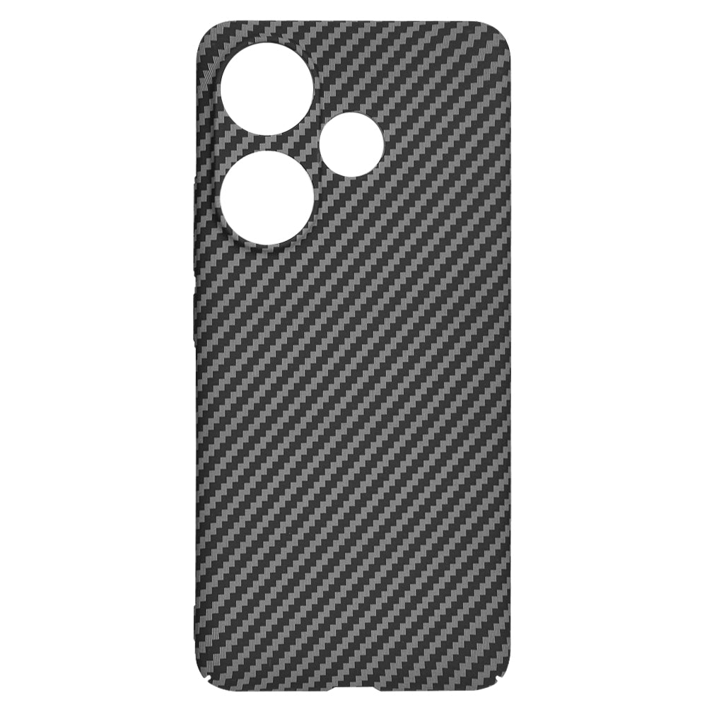 Case for Xiaomi Poco F6, Techsuit, Carbonite FiberShell, Black