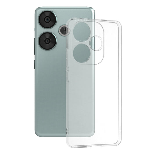 Funda para Xiaomi Poco F6, Techsuit, Clara, Transparente