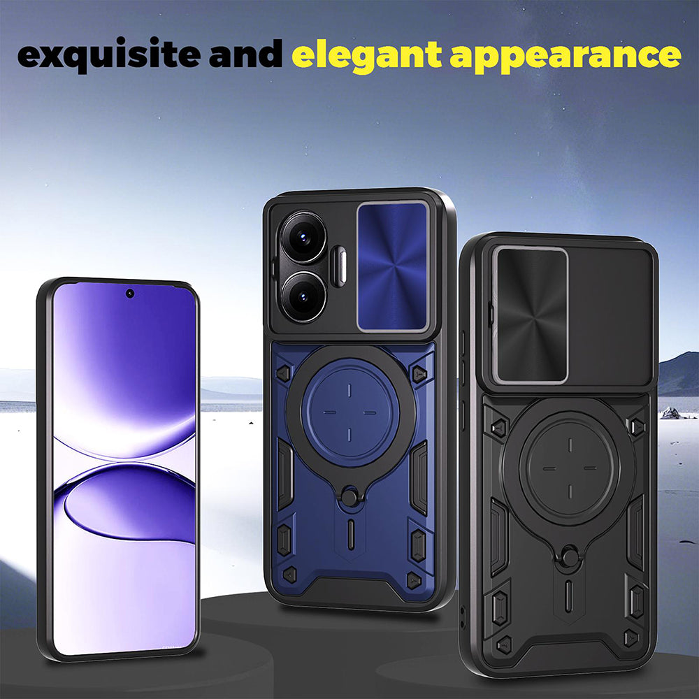 Funda para Xiaomi Poco F7, Techsuit, CamGuard Pro, Azul