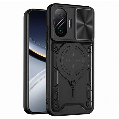 Funda para Xiaomi Poco F7, Techsuit, CamGuard Pro, Negra