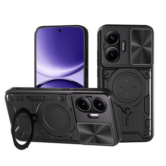 Funda para Xiaomi Poco F7, Techsuit, CamGuard Pro, Negra