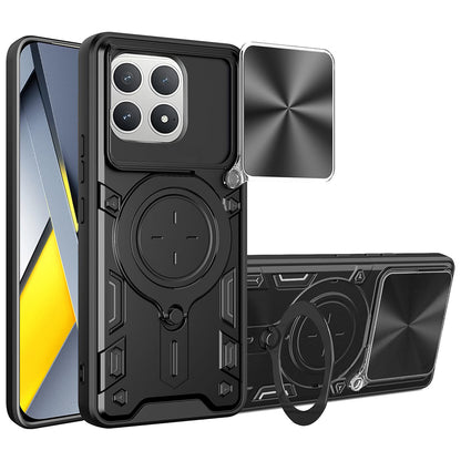 Funda para Xiaomi Poco F8 Pro, Techsuit, CamGuard Pro, Negra