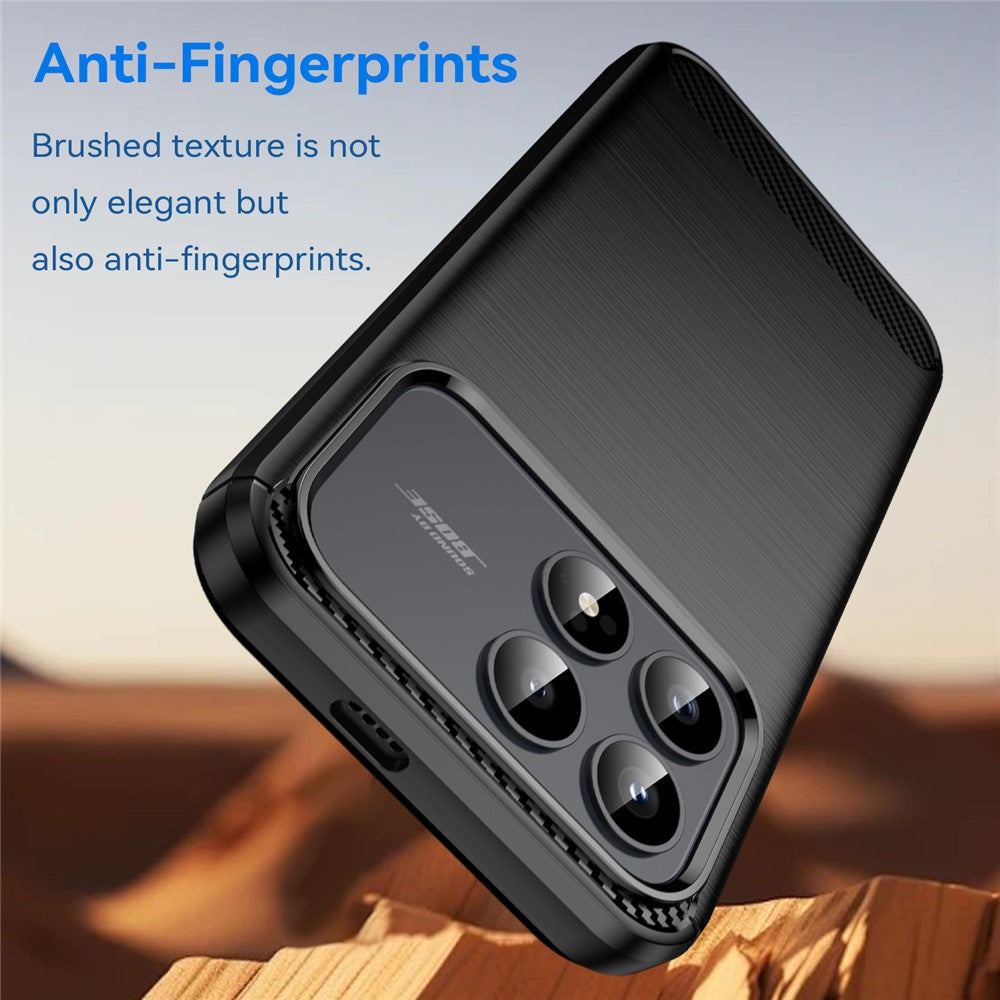 Funda para Xiaomi Poco F8 Pro, Techsuit, Carbono, Negra