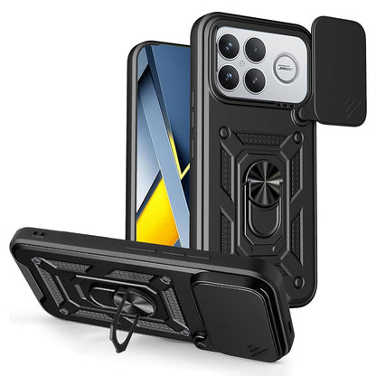 Funda para Xiaomi Poco F8 Ultra, Techsuit, CamShield, Negra