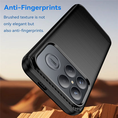 Funda para Xiaomi Poco F8 Ultra, Techsuit, Carbono, Negra