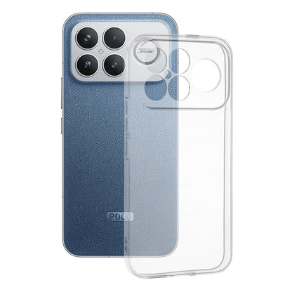 Funda para Xiaomi Poco F8 Ultra, Techsuit, Clear, Transparente