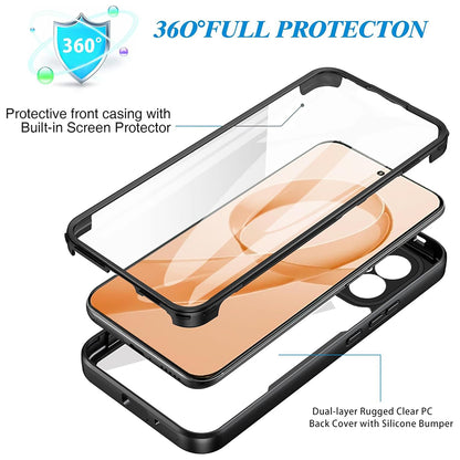 Funda para Xiaomi Poco F8 Ultra, Techsuit, ColorVerse 360, Negra