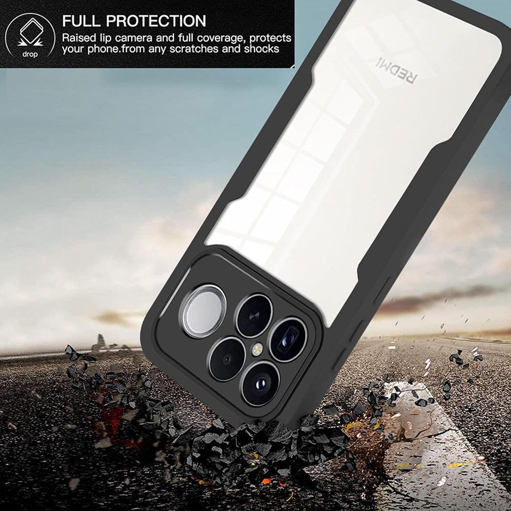 Funda para Xiaomi Poco F8 Ultra, Techsuit, ColorVerse 360, Negra