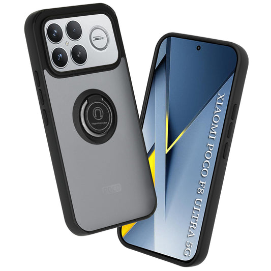 Funda para Xiaomi Poco F8 Ultra, Techsuit, Glinth, Negra