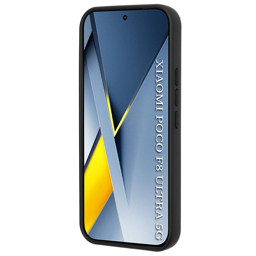 Funda para Xiaomi Poco F8 Ultra, Techsuit, Glinth, Negra