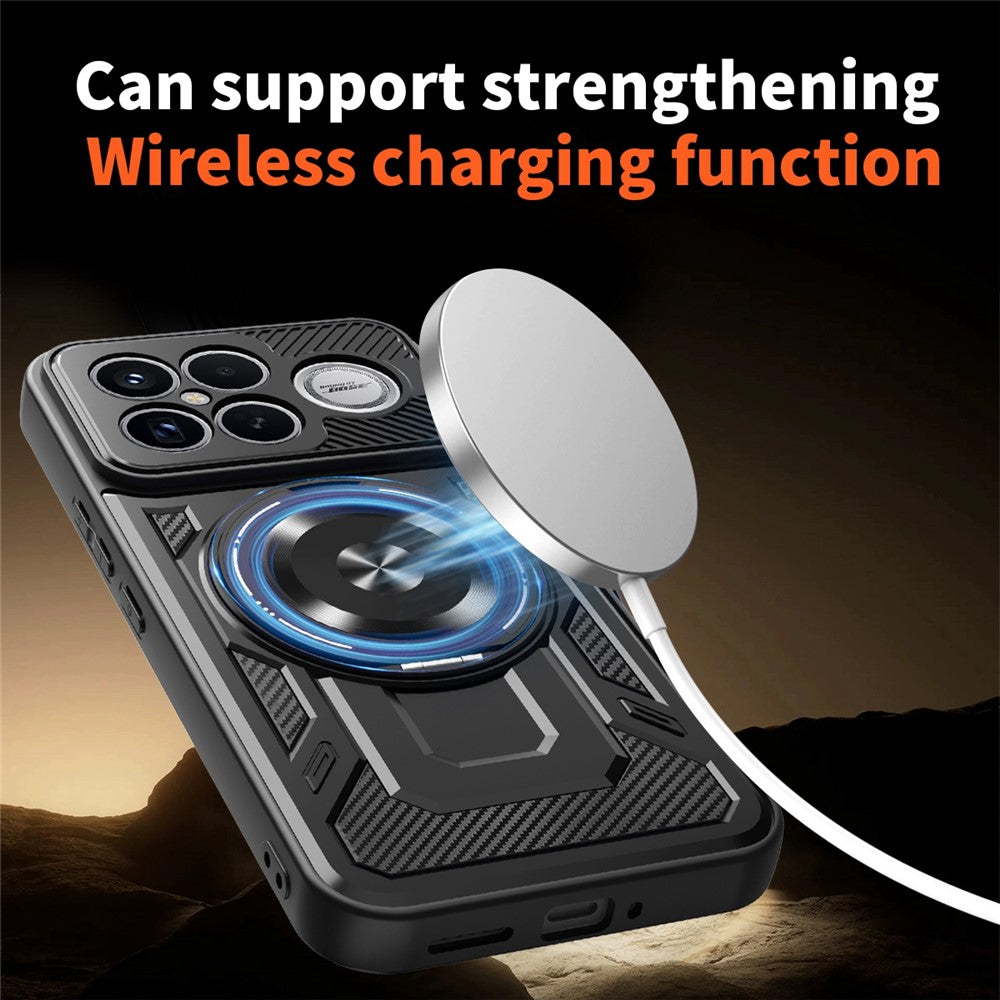 Funda para Xiaomi Poco F8 Ultra, Techsuit, RuggedCam, Azul.