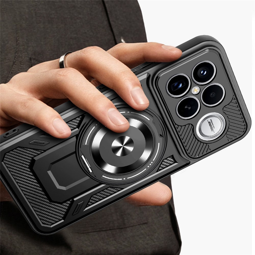 Funda para Xiaomi Poco F8 Ultra, Techsuit, RuggedCam, Negra