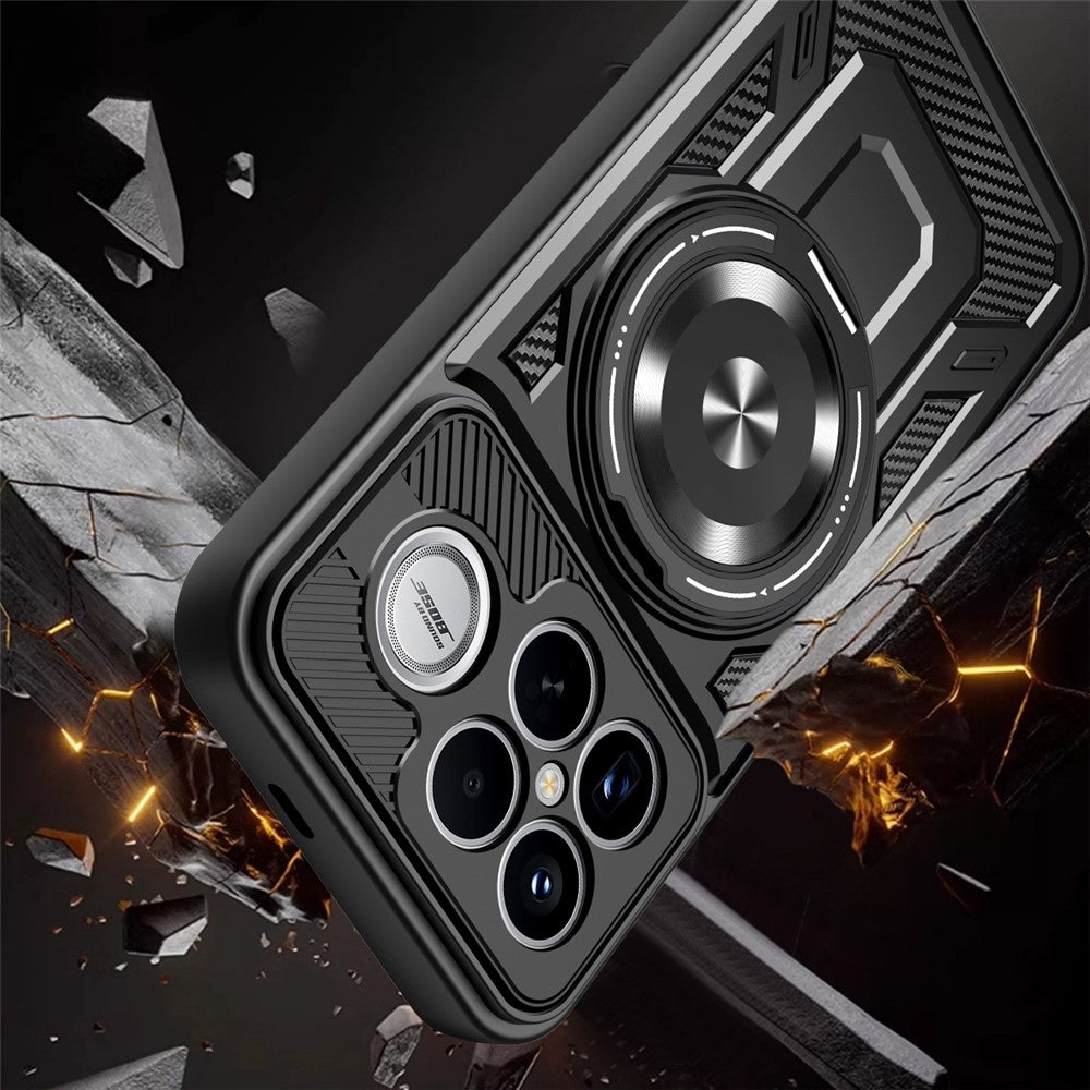 Funda para Xiaomi Poco F8 Ultra, Techsuit, RuggedCam, Negra