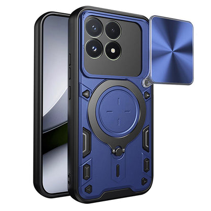 Funda para Xiaomi Poco F9 Pro, Techsuit, CamGuard Pro, Azul