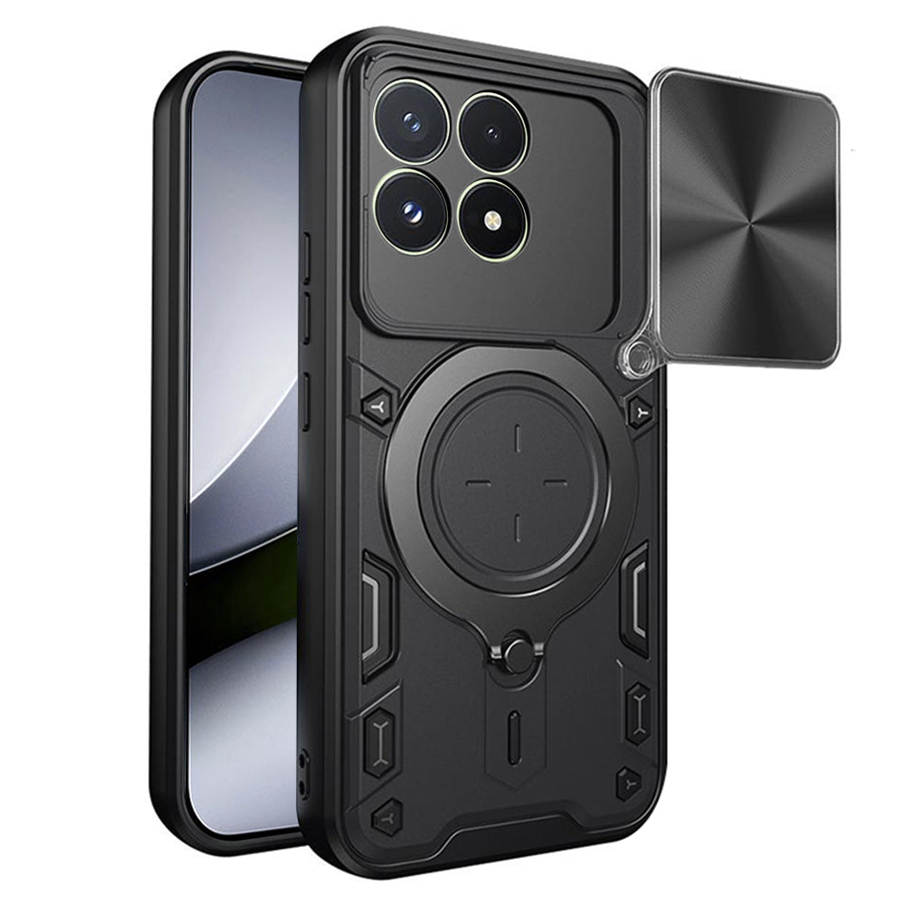 Funda para Xiaomi Poco F9 Pro, Techsuit, CamGuard Pro, negra