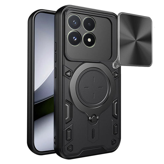 Funda para Xiaomi Poco F9 Pro, Techsuit, CamGuard Pro, negra
