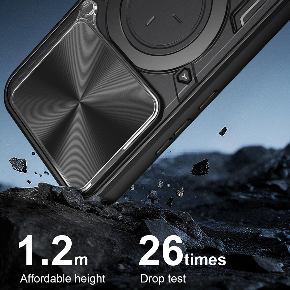 Funda para Xiaomi Poco F9 Pro, Techsuit, CamGuard Pro, negra