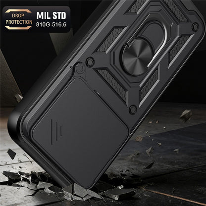 Funda para Xiaomi Poco F9 Pro, Techsuit, CamShield, Negra