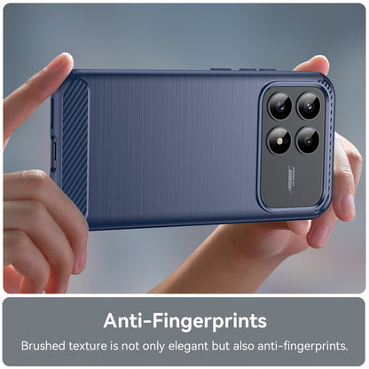 Funda para Xiaomi Poco F9 Pro, Techsuit, Carbono, Azul