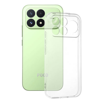 Funda para Xiaomi Poco F9 Pro, Techsuit, Clara, Transparente
