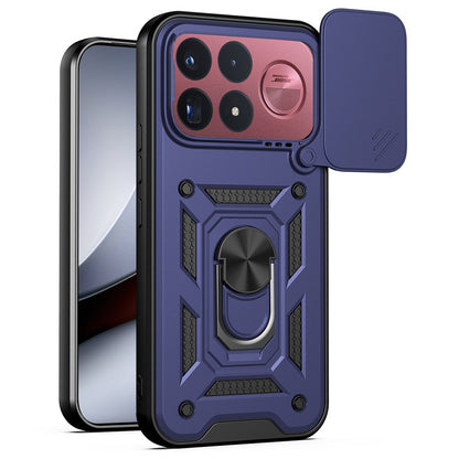 Case for Xiaomi Poco F9 Ultra, Techsuit, CamShield, Blue