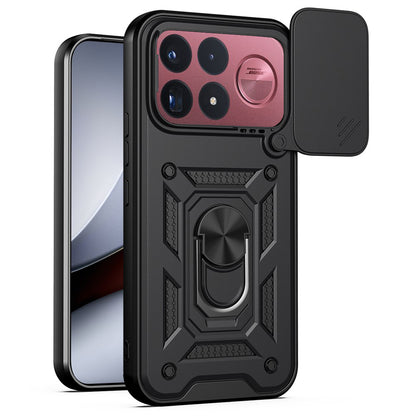 Funda para Xiaomi Poco F9 Ultra, Techsuit, CamShield, negra