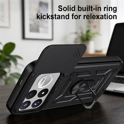 Funda para Xiaomi Poco F9 Ultra, Techsuit, CamShield, negra