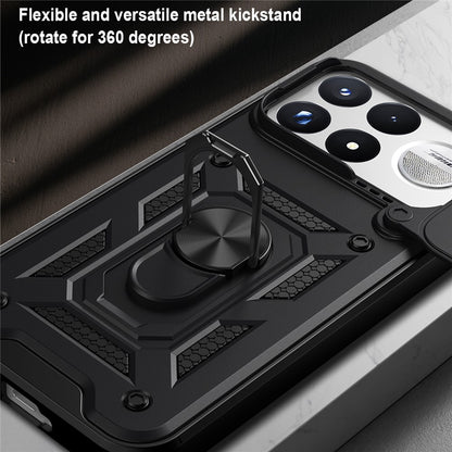 Funda para Xiaomi Poco F9 Ultra, Techsuit, CamShield, negra