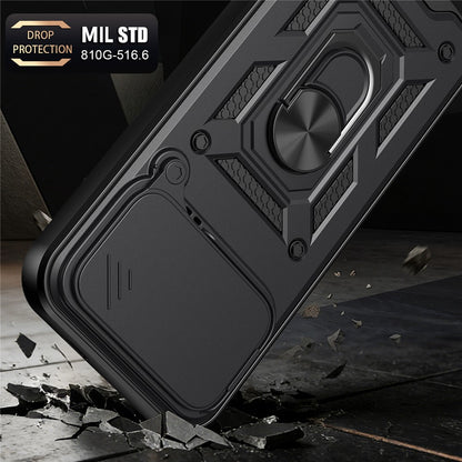 Funda para Xiaomi Poco F9 Ultra, Techsuit, CamShield, negra