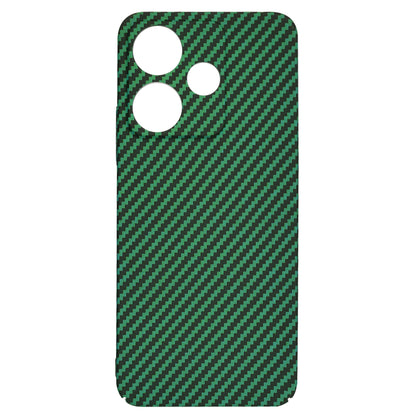 Funda para Xiaomi Poco M6 4G / Redmi 13, Techsuit, Carbonite FiberShell, Verde
