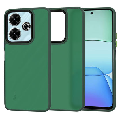 Funda para Xiaomi Poco M6 4G / Redmi 13, Techsuit, HaloFrost, Verde