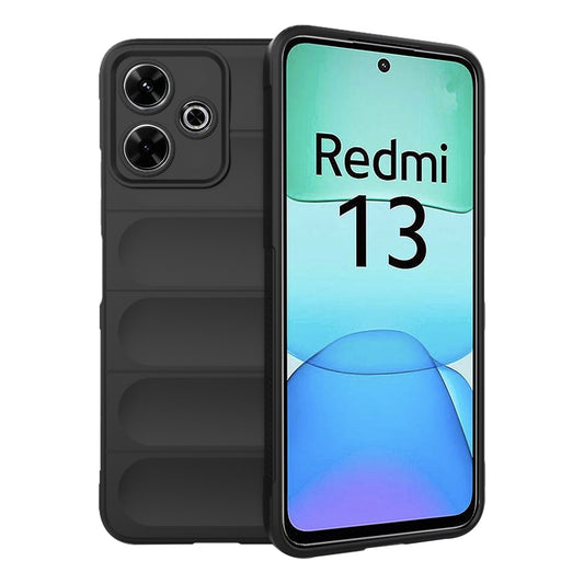 Funda para Xiaomi Poco M6 4G / Redmi 13, Techsuit, Magic Shield, Negra