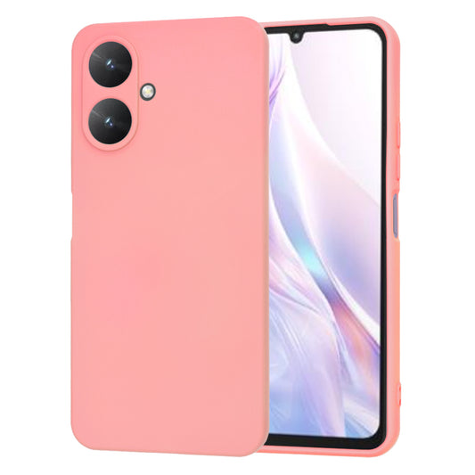 Funda para Xiaomi Poco M6 / Redmi 13C 5G, Techsuit, SoftFlex, Rosa Claro
