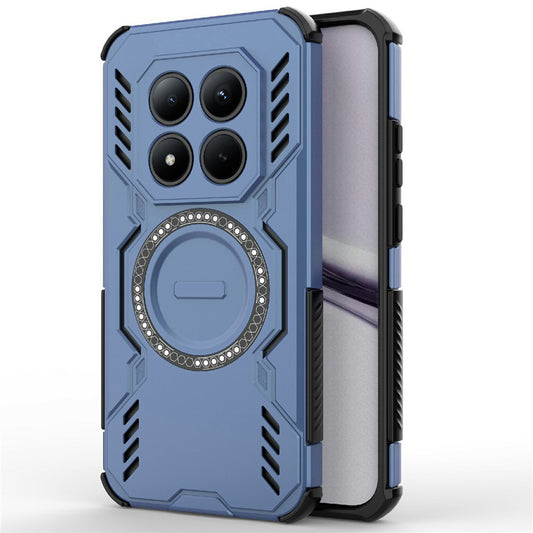 Funda MagSafe para Xiaomi Poco M8 Pro / Redmi Note 15 Pro+ 5G, Techsuit, ArmorMag, Azul