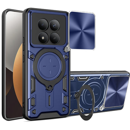 Funda para Xiaomi Poco M8 Pro / Redmi Note 15 Pro+ 5G, Techsuit, CamGuard Pro, Azul.