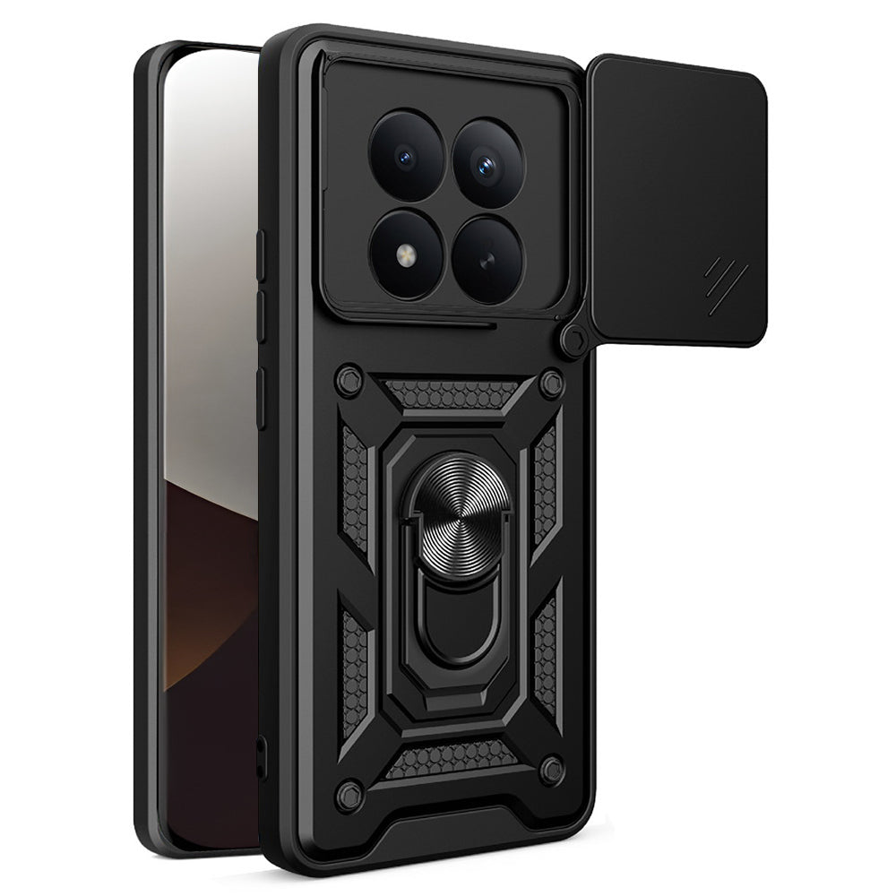 Funda para Xiaomi Poco M8 Pro / Redmi Note 15 Pro+ 5G, Techsuit, CamShield, Negra