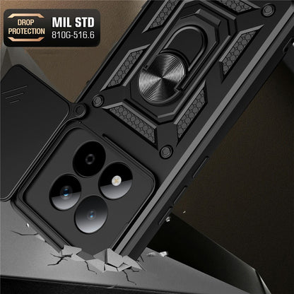 Funda para Xiaomi Poco M8 Pro / Redmi Note 15 Pro+ 5G, Techsuit, CamShield, Negra