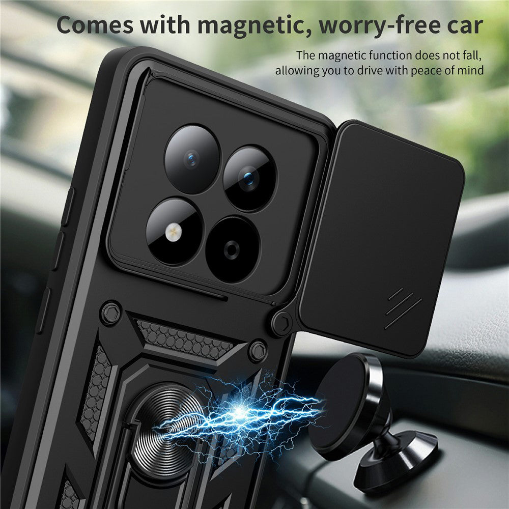 Funda para Xiaomi Poco M8 Pro / Redmi Note 15 Pro+ 5G, Techsuit, CamShield, Negra