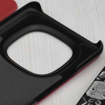 Funda para Xiaomi Poco M8 Pro / Redmi Note 15 Pro+ 5G, Techsuit, eFold, Roja