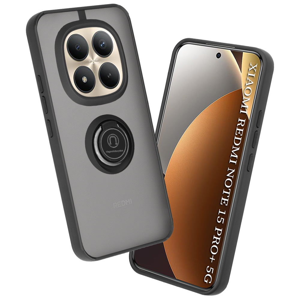 Funda para Xiaomi Poco M8 Pro / Redmi Note 15 Pro+ 5G, Techsuit, Glinth, Negra