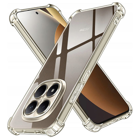 Funda para Xiaomi Poco M8 Pro / Redmi Note 15 Pro+ 5G, Techsuit, Shockproof Clear, Transparente
