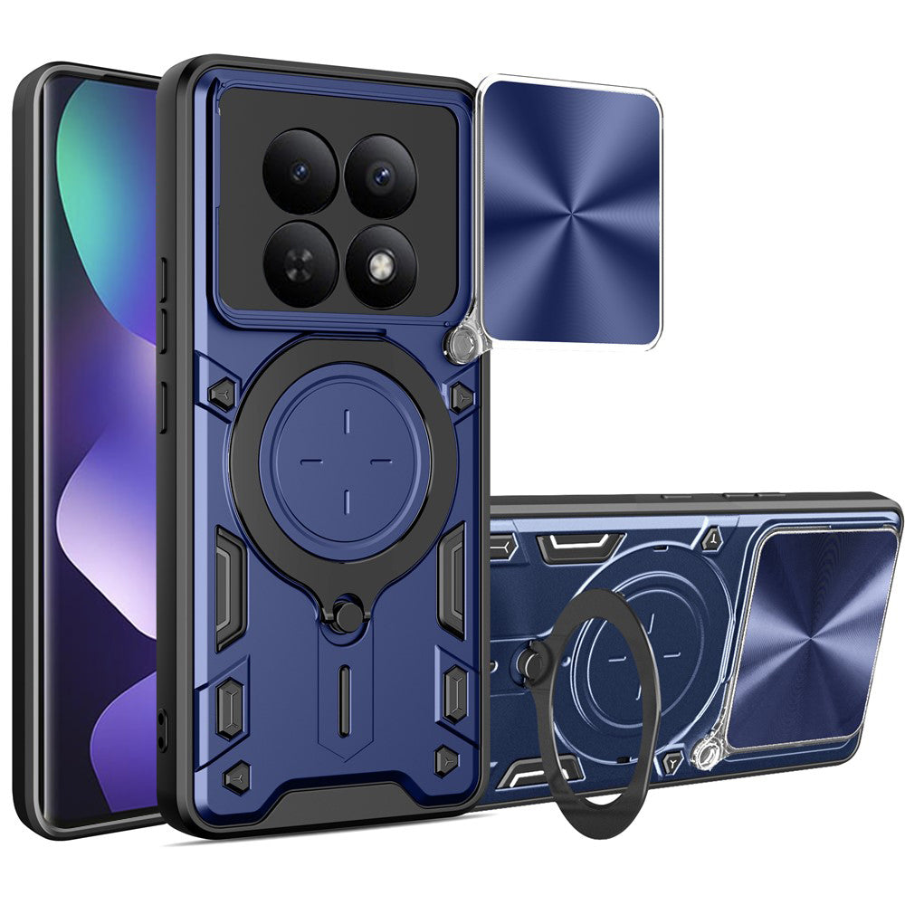 Funda para Xiaomi Poco M8 / Redmi Note 15 5G / Note 15 4G, Techsuit, CamGuard Pro, Azul